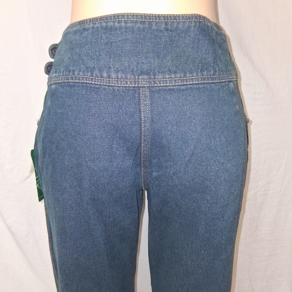 Vintage Harve Benard by benard Holtzman Dark Blue Straight Leg Jeans Size 14 - Picture 9 of 17